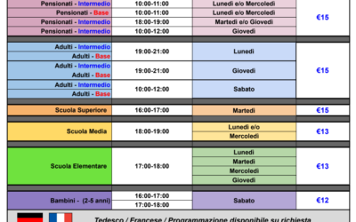 Calendario 2024-2025